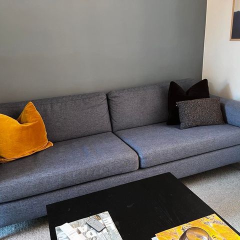 [RESERVERT] Pent brukt Bolia Scandinavian sofa 3-seter