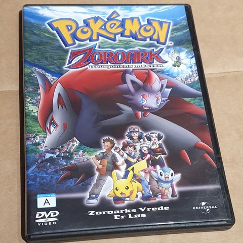 Pokemon Zoroark Illusjonens Mester - DVD