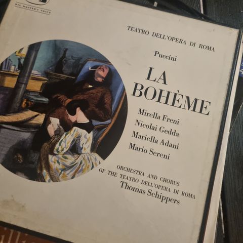 Puccini La boheme lp