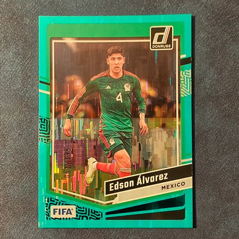 No. 37 Edson Alvarez /199 Teal - 2023-24 Panini Donruss Soccer