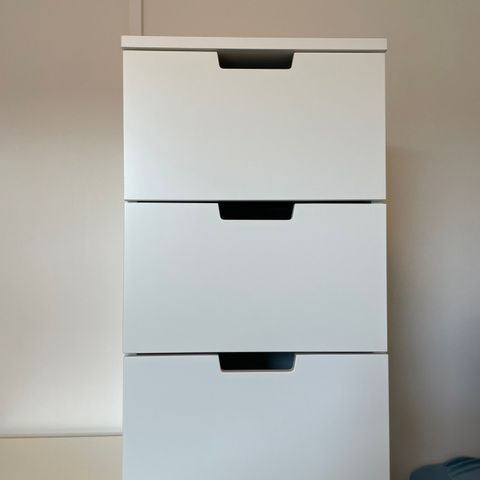 IKEA NORDLI kommode med 3 skuffer