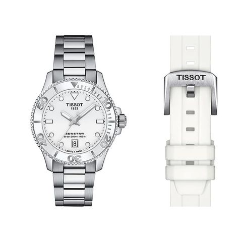 Tissot - Seastar 36mm med 2 remmer