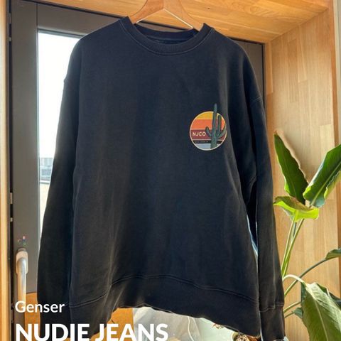 Nudie Jeans genser (Collegegenser)