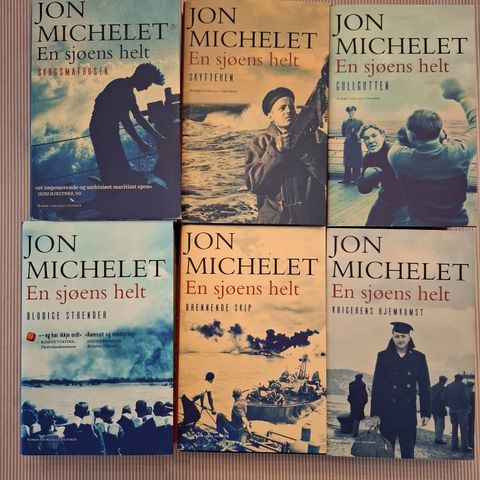 Jon Michelet: En sjøens helt, bind 1 - 6