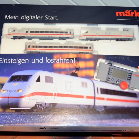 Märklin modelltog/modelljernbane start sett ICE 29795