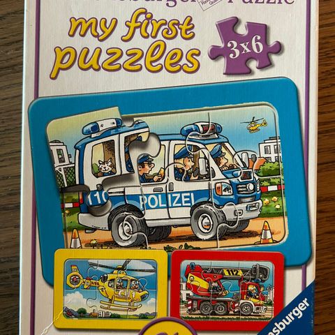 Ravensburger puslespill: «My first puzzle»