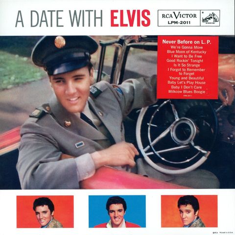 ELVIS - ADATE WITH ELVIS  7" Cover FTD   2X CD's Follow That Dream