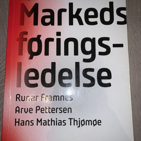 Markedsføringsledelse (ingen markeringer)