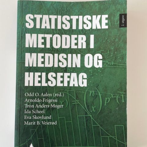 Statistiske metoder i medisin og helsefag (2018)