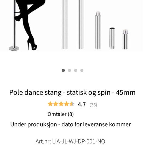 Roterende strippestang