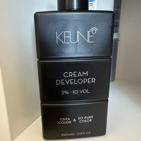 Keune cream developer passer til Tinta color& so pure color