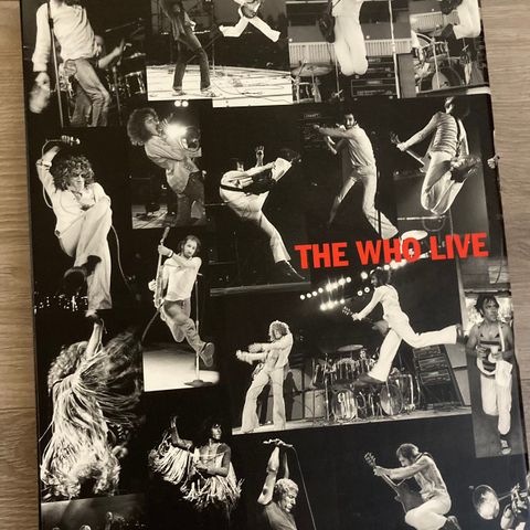 The Who Live bok