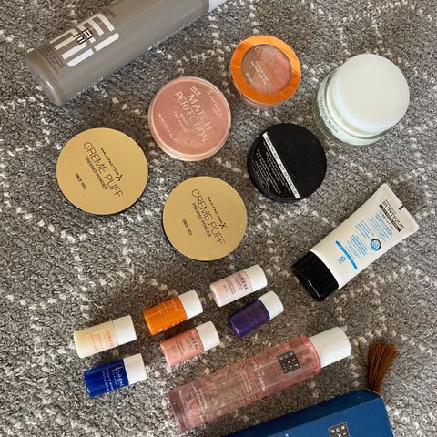 Ny sminke, Rituals romspray ++ ( Max Factor, Rimmel, L’Oréal ..)