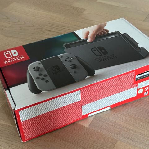 Nintendo switch orginal eske emballasje ovp