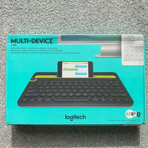 Logitech K480 Wireless Bluetooth Multi-Device Keyboard