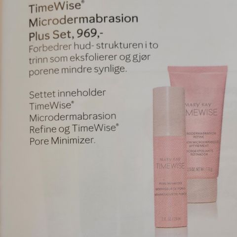 Mary Kay. TimeWise Microdermabrasion Plus set.