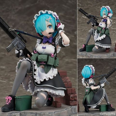 Re:Zero Military Rem figure ny uåpnet fra Japan