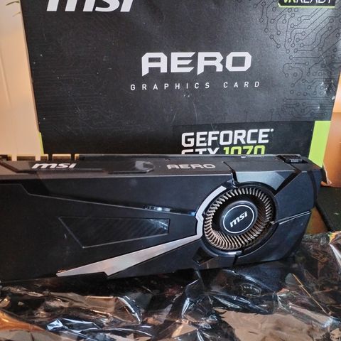 Skjermkort GTX 1070 Aero