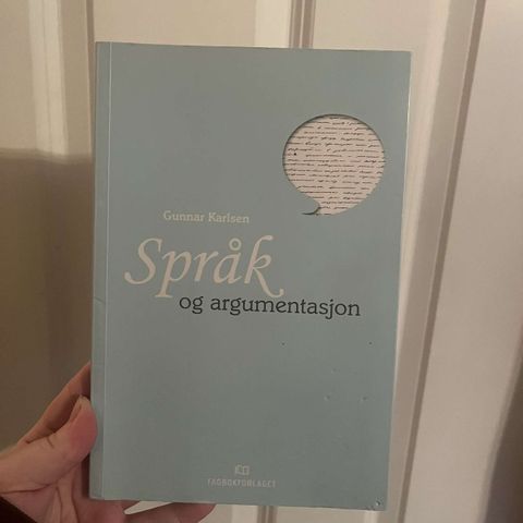 Filosofi for Humanister og Språk og Argumentasjon