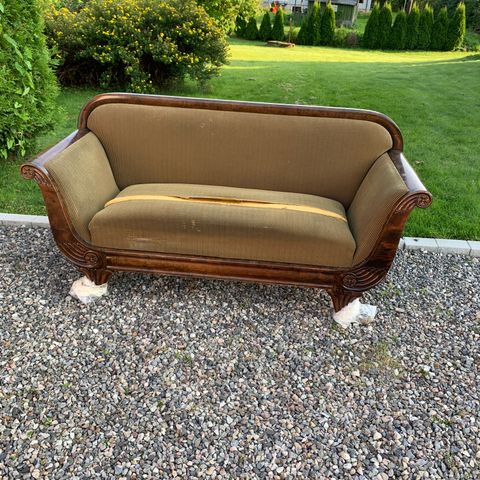 Biedermeier gammel sofa