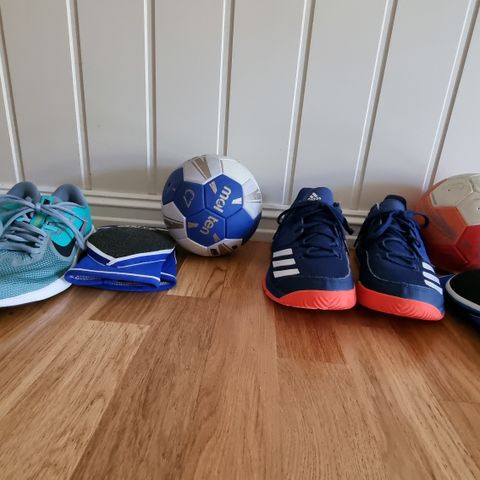 Molten håndball + Adidas hallsko