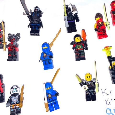 Lego Ninjago, City mm mini figurer