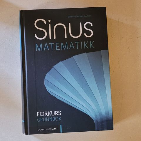 Sinus Matematikk (Forkurs Grunnbok).