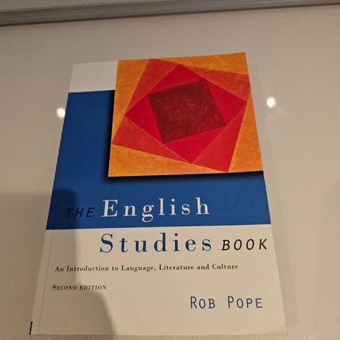 The English Studies Book. Rob Pope