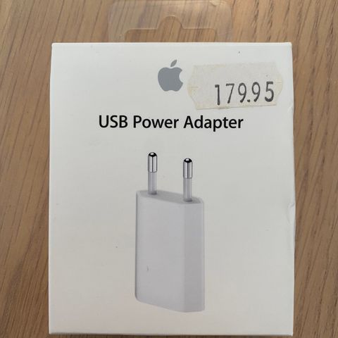 Apple USB power adapter