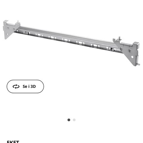 Helt ny EKET veggskinne, 70 cm