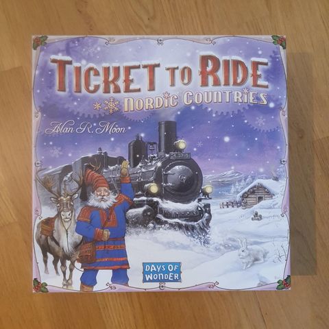 ticket to ride – Nordic countries brettspill