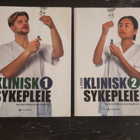 Siste utgave Klinisk sykepleie 1 og 2