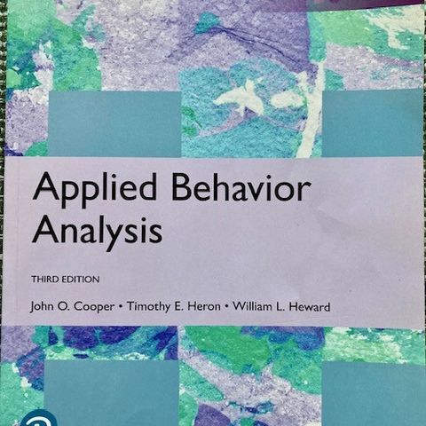 Applied Behavior Analysis Third Edition