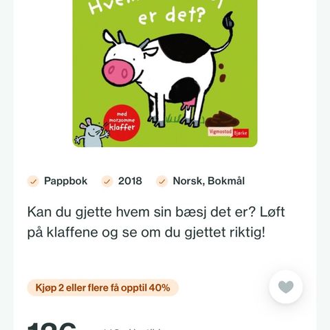 Barnebok: Hvem sin bæsj er det?