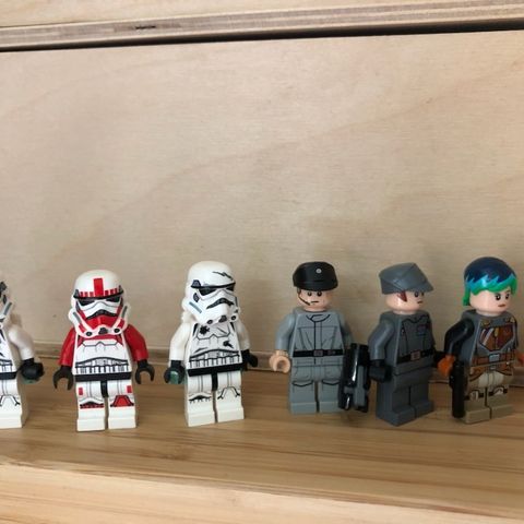 Diverse Lego Star Wars minifigurer