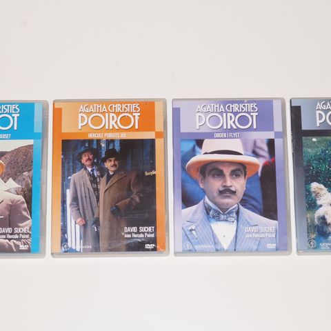 Poirot 4 x DVD