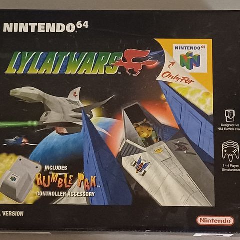 N64 - Lylat wars big box