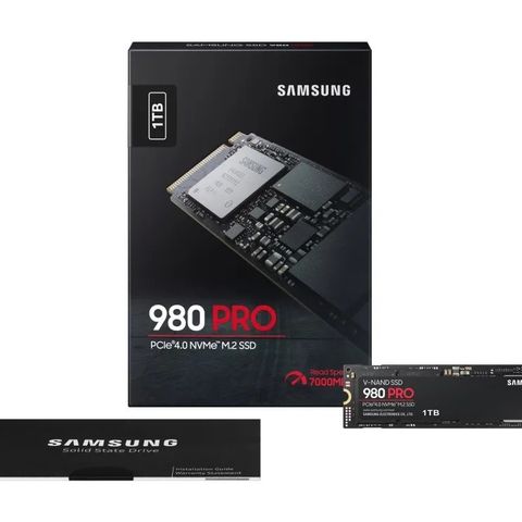 Samsung 980 PRO M.2 NVMe SSD 1TB