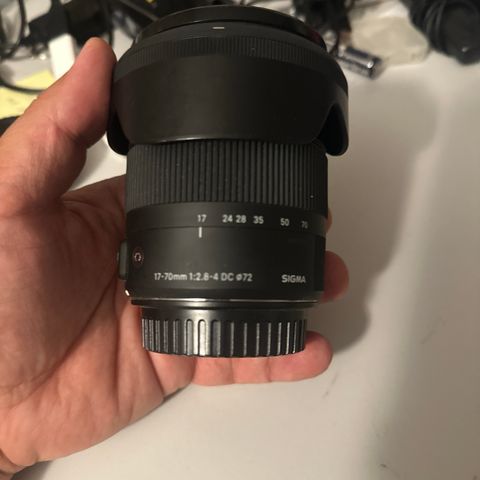 SIGMA 17-70 1:2.8-4 DC for Canon