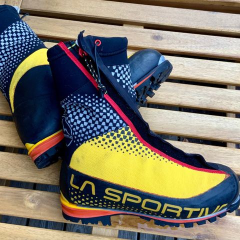 La Sportiva G2 SM - Ekspedisjonsstøvler i Utmerket Stand, Størrelse 43 1/2