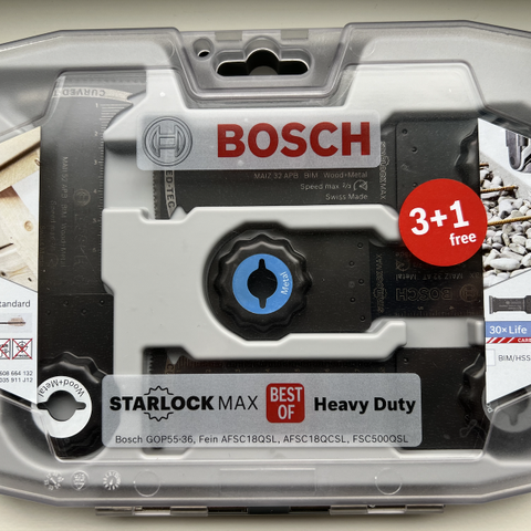 BOSCH STARLOCK MAX Best of Heavy Duty + extra MAIZ 32 APB