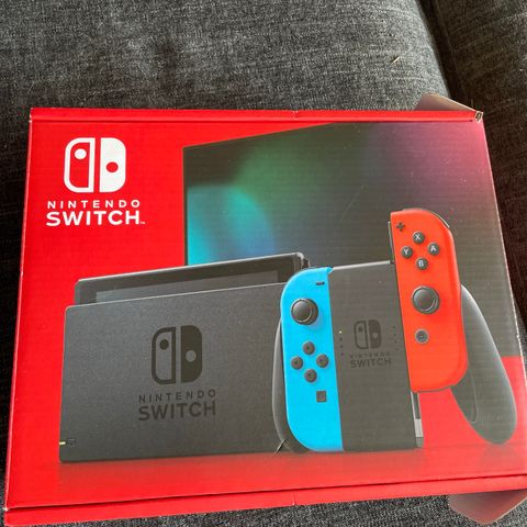 Nintendo Switch med 2 spill