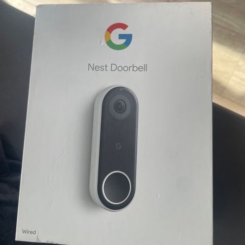 Google ringeklokke - Nest doorbell