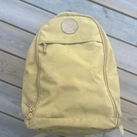 Gul Beckmann Urban skolesekk (30L)