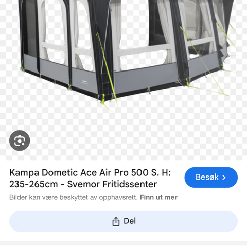 Kampa Ace Air Pro 500/500s