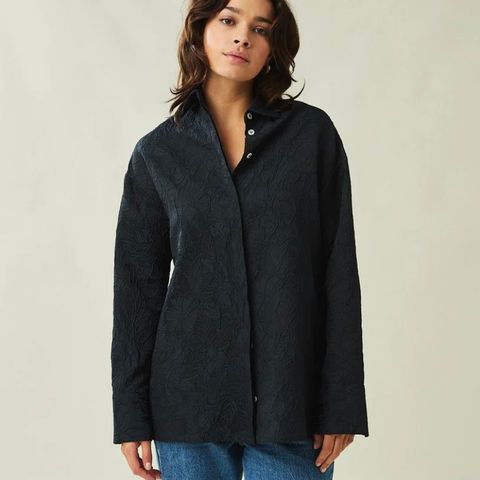 Lexington Aurora Jacquard bluse