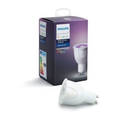 6 stk Philips Hue GU10 White and Color Ambiance pærer