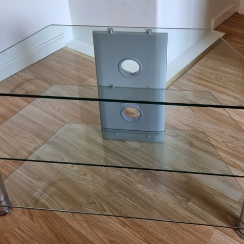 TV-bord, i glass