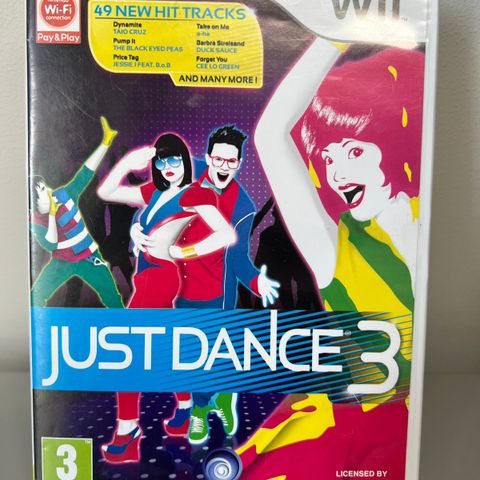 Nintendo Wii spill: Just Dance 3