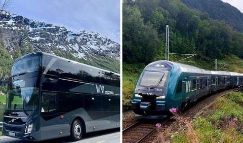 Tog/buss Trondheim-Lillehammer/Hamar (oslo) tur retur